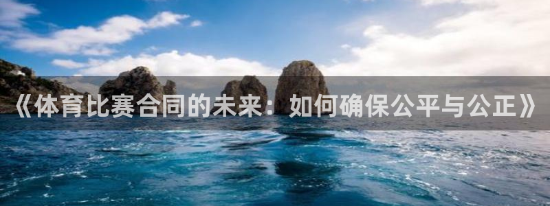 《体育比赛合同的未来：如何确保公平与公正》